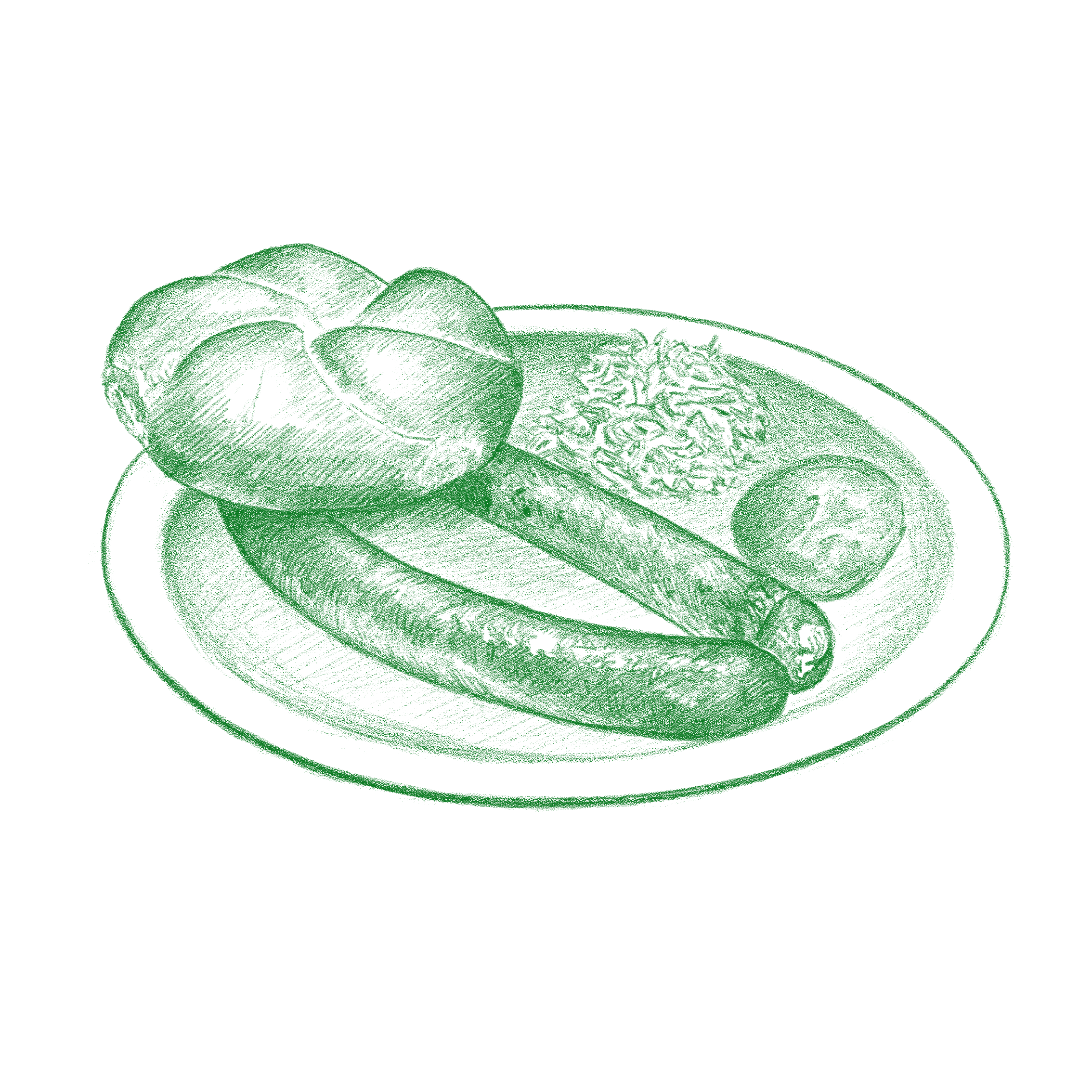 sausages-illustration